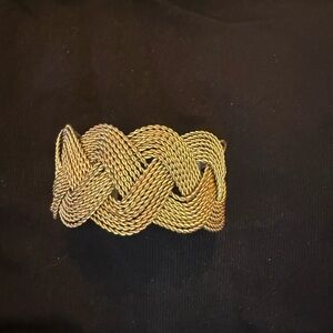 Gold Braided Bracelet